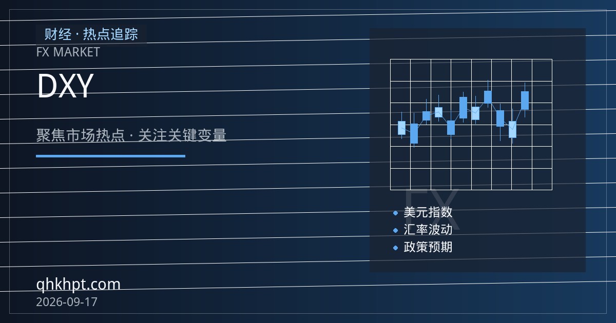 美元指数期货观望格局：美联储降息后DXY与欧元、日元期货联动自查